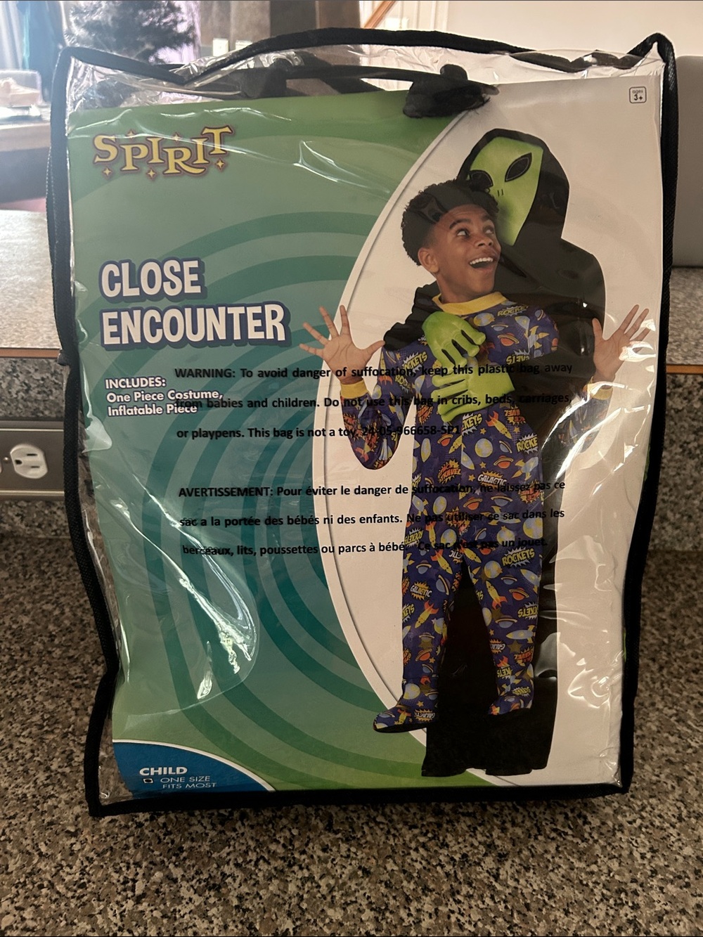 Spirit Halloween Close Encounter 1pc inflatable